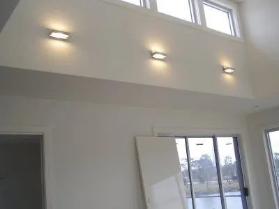 Wall lights installed by an electrician in Fulham